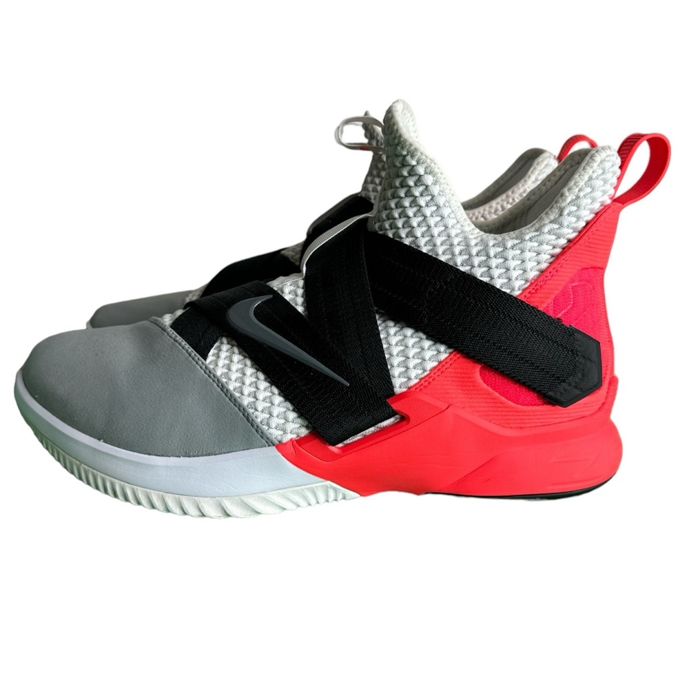 Nike Men's LeBron Soldier 12 Flash Crimson Sneakers Shoes Size 11